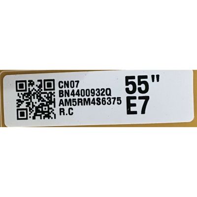 KIT DE TARJETAS PARA TV SAMSUNG / MAIN BN94-14200D / BN41-02703A / FUENTE BN44-00932Q / L55E7_RHS / PANEL CY-NN055HGLV2H / MODELO UN55RU7100FXZA FA04 - Imagen 2